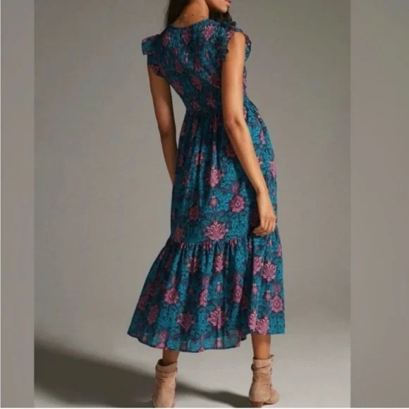 Anthropologie Peregrine Midi Dress - Picture 2 of 6